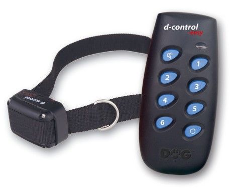 DOGtrace d-control EASY - elektronický obojek pro výcvik středních a velkých psů. Dosah obojku až 200m.