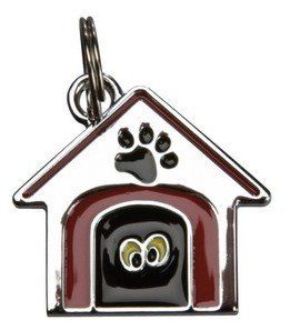 Ozdoba pro psy s mal&yacute;m kroužkem k připnut&iacute; na obojek, ta&scaron;ku, nebo vod&iacute;tko.