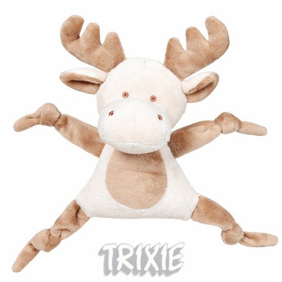 Ply&scaron;ov&yacute; sob b&eacute;žovo-kr&eacute;mov&yacute;, se zvukem 22 cm je hračka vhodn&aacute; pro psy v&scaron;ech plemen a věkov&yacute;ch kategori&iacute;, kter&aacute; zajist&iacute; va&scaron;emu pejskovi dlouh&eacute; hodiny z&aacute;bavy