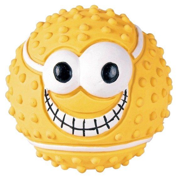 Latexov&aacute; &scaron;portov&aacute; lopta s tv&aacute;rou 7cm je hračka vhodn&aacute; pre psov v&scaron;etk&yacute;ch plemien a vekov&yacute;ch kateg&oacute;ri&iacute;, ktor&aacute; zaist&iacute; v&aacute;&scaron;mu ps&iacute;kovi dlh&eacute; hodiny