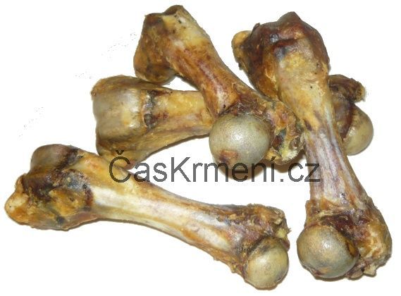 Su&scaron;en&aacute; vepřov&aacute; kost, su&scaron;en&aacute; pochoutka pro psy.