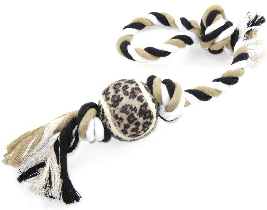 Bavlněn&yacute; spl&eacute;tan&yacute; uzl&iacute;k grep&iacute;k s poutkem.