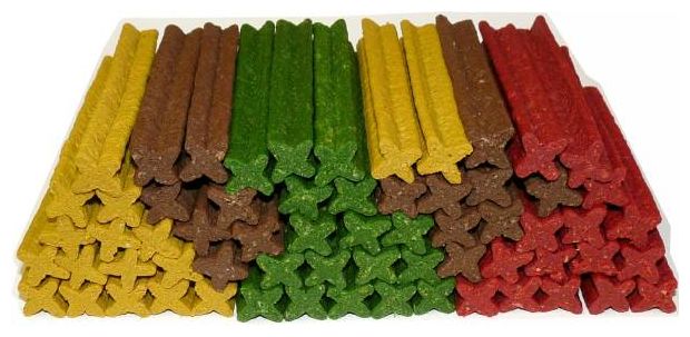 Pamlsek pro psy omezuj&iacute;c&iacute; tvorbu zubn&iacute;ho kamene.