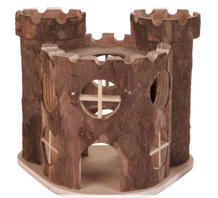 Hrad jako domeček pro hlodavce