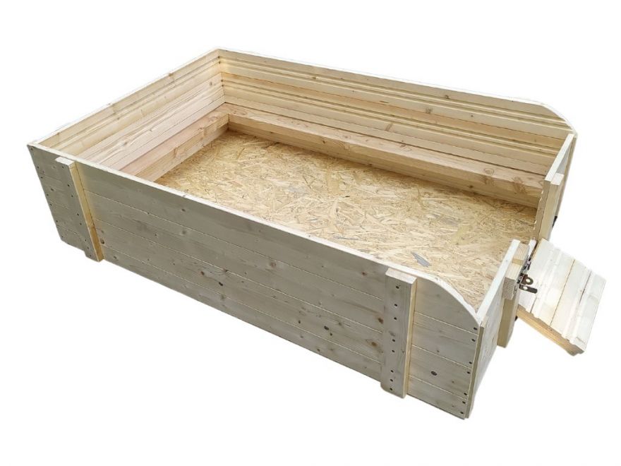 Porodna pro psy s podlahou - ohr&aacute;dka je vhodn&aacute;&nbsp;pro fenky mal&yacute;ch a středn&iacute;ch plemen. Rozměry boxu v&aacute;m umožn&iacute; pohodln&yacute; odchov &scaron;těňat