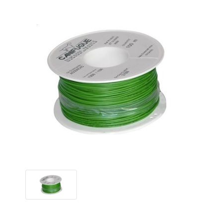 Ant&eacute;nn&iacute; dr&aacute;t na c&iacute;vce pro v&scaron;echny typy elektronick&yacute;ch ohradn&iacute;ků zn. Num'Axes. Jednožilov&yacute; izolovan&yacute; měděn&yacute; vodič, průřez 0,52 mm2, d&eacute;lka 150 metrů.