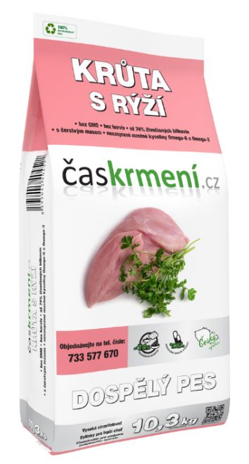 Super pr&eacute;miov&eacute; krmivo pro dospěl&eacute; psy, až 74% živoči&scaron;n&yacute;ch b&iacute;lkovin, bez GMO, s čerstv&yacute;m masem, nenasycen&eacute; mastn&eacute; kyseliny Omega-6 a Omega-3
