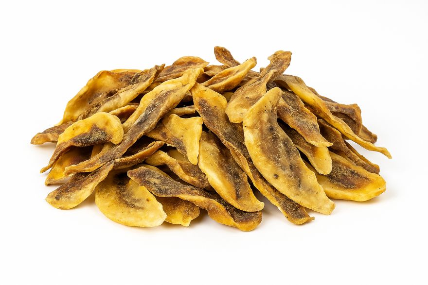 Su&scaron;en&aacute; vepřov&aacute; chrupavka, su&scaron;en&aacute; pochoutka pro psy. Proč nakupovat draze po kusech, když můžete nakoupit po kilogramech, využijte akci na slevomat.cz