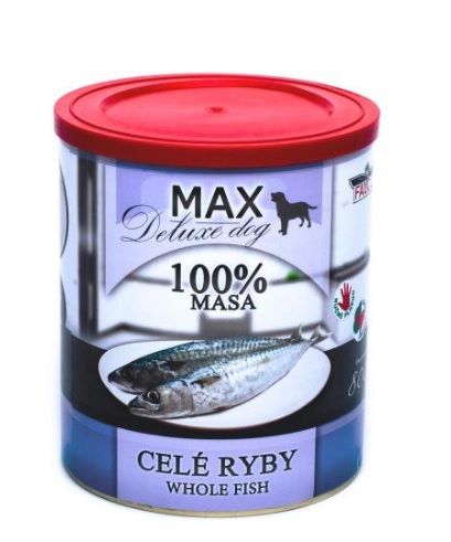 Nejlep&scaron;&iacute; v&yacute;běr kousků masa. Masov&aacute; konzerva je naplněna ze 100 % rybami včetně kost&iacute;.