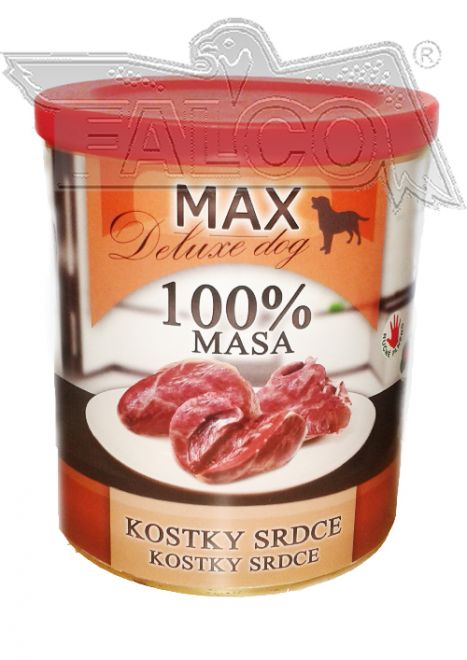 MAX čist&aacute;, chud&aacute; srdcov&aacute; svalovina s vynikaj&uacute;cimi nutričn&yacute;mi a di&eacute;tnymi hodnotami.