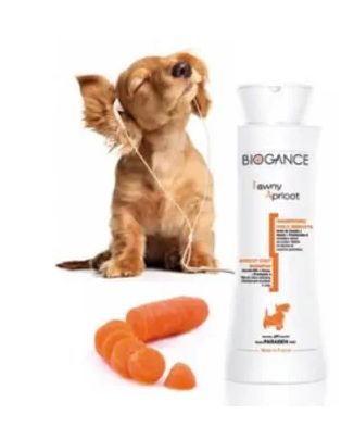 Biogance Tawny apricot - ps&iacute; &scaron;ampon pro žluto hnědou srst