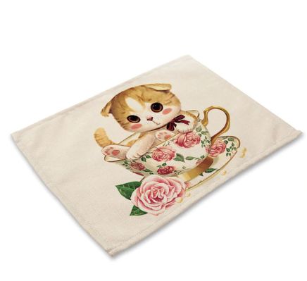 Sada prost&iacute;r&aacute;n&iacute; s kočič&iacute; t&eacute;matikou